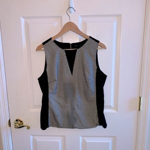 WHBM Houndstooth Top